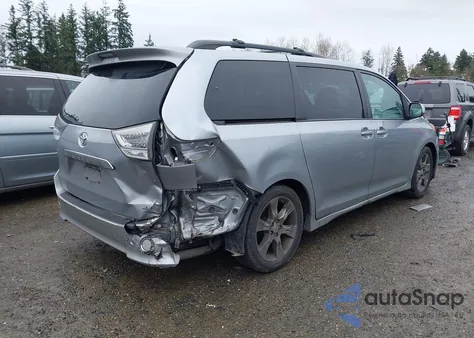 2011 Toyota Sienna Se from USA, damaged, VIN 5TDXK3DC9BS059465